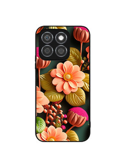 Sonique 3D Flower Series Θήκη (Honor X8b) Σομόν