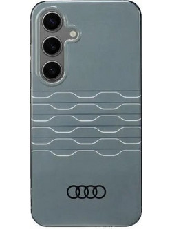 Audi IML Geometric Pattern Case S24 S921 gray/gray hardcase AU-IMLS24-A6/D3-GY - (AUDI000142-0)