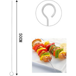 BBQ sticks Inox 50cm σετ 6 τεμαχίων Galifas 7936044 - Galifas