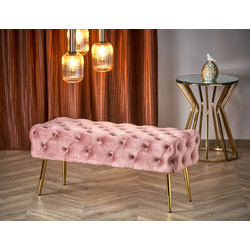ATHENA bench color: pink / gold DIOMMI V-CH-ATHENA-ROZOWY