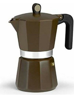 Monix New Cream Μπρίκι Espresso 9Cups Καφέ