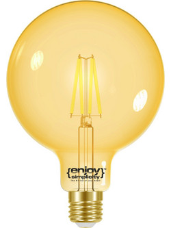EL901106 | EL901106| SMART Wi-Fi+BLE ON/OFF/DIM G125 FILLAMENT LED 4.5W(35W)|E27|2200k|350lm|enjoysimplicity(TM)