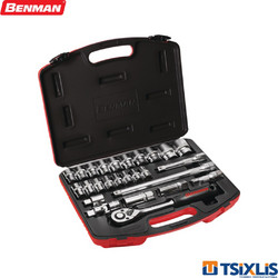 Σετ 26τμχ Καρυδάκια 1/2" BENMAN - (70239)