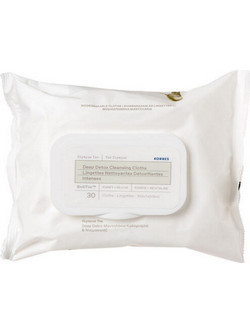 Korres Olympus Tea Deep Detox Wipes 100τμχ