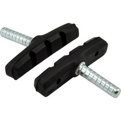Longus 398324 Τακάκια Φρένων (Με Πύρο) 60mm - Ζευγάρι (Μαύρα)