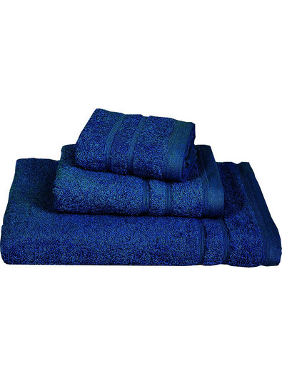 Πετσέτα ΚΟΜΒΟΣ Πεννιέ 500γρ/μ2 Blue Grey Σώματος 70x140