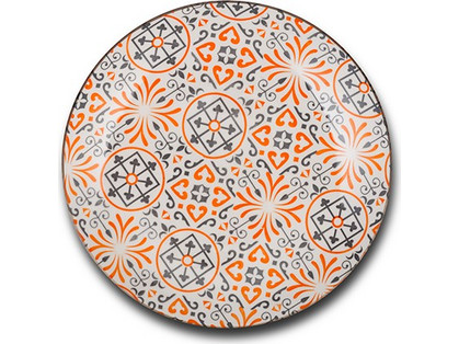 Nava Πιάτο Βαθύ Πορσελάνης Maiolica Orange 22.5cm 10-099-133