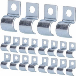Fafeicy σφιγκτήρες σωλήνα μονής οπής 6mm, σετ 20τεμ