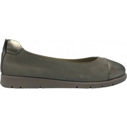 Wave ΜΠΑΛΑΡΙΝΑ MS-9052 GREY SUEDE/SILVER LEATHER Wave