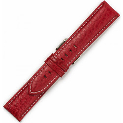 Δερμάτινο Λουράκι σε Κόκκινο Χρώμα 0482 20mm - KOSTELO