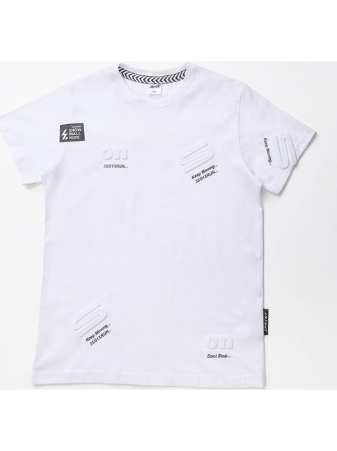 Sprint Παιδικό T-Shirt Κοντομάνικο Λευκό 231-3075