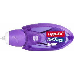 Διορθωτική Ταινία Tipp-Ex Microtape Twist 5mmx8m Μωβ 1011525