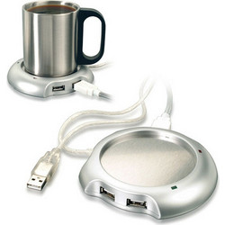 Θερμαινομένη Εστία Για Κούπες 4x USB Hub Cup Warmer