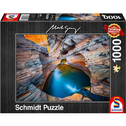 Puzzle Schmidt Indigo by Mark Gray 1000 Κομμάτια
