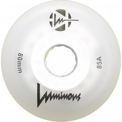 LUMINOUS LED WHEELS 76mm/85A WHITE