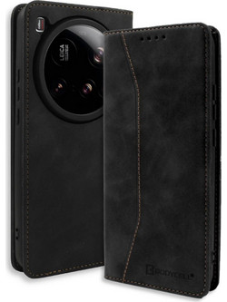 Bodycell Book Case Θήκη Πορτοφόλι Black (Xiaomi 15 Ultra)