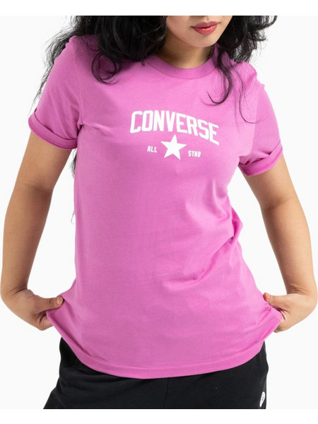 CONVERSE RETRO SPORT STANDARD FIT W TEE CACTUS BUD