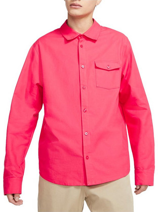 Nike Ανδρικό Πουκάμισο Μακρυμάνικο CV4449-646 Pink