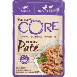 Wellness Core Adult Grain Free Purely Pate with Duck & Chicken 85gr