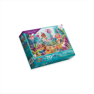 Παιδικό Puzzle Ελληνοεκδοτική Γοργόνες Παιχνίδια στο Βυθό 2x70 Κομμάτια
