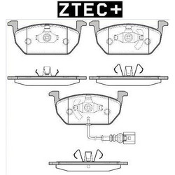ΔΙΣΚΟΦΡΕΝΑ ZTEC+ VW GROUP ΕΜΠΡΟΣ
