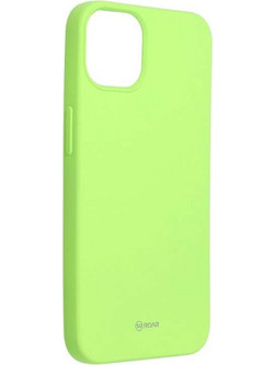 Roar Colorful Jelly Back Cover Lime (iPhone 13)