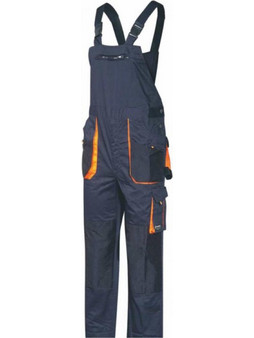 Fageo Φόρμα Εργασίας Cordura Με Τιράντες FAG545-BLU