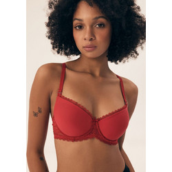 Henderson Julietta Σουτιέν Push Up Κόκκινο 43286