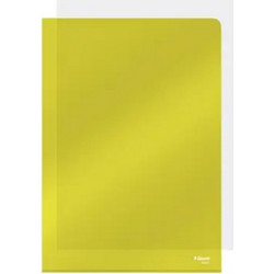 ΖΕΛΑΤΙΝΕΣ ESSELTE PVC Γ ΚΙΤΡΙΝΕΣ 150 mic (πακέτο 25τεμ.)