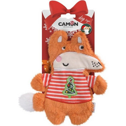 CAMON ΠΑΙΧΝΙΔΙ ΣΚΥΛΟΥ CAMON Plush Christmas FOX 20cm AH9358