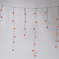 ΒΡΟΧΗ, 50 LED 3mm, ΔΙΑΚΟΣΜΗΤΙΚΕΣ ΚΟΛΟΚΥΘΕΣ HALLOWEEN, ΜΠΑΤΑΡΙΑΣ 3xAA, ΧΡΟΝΟΔΙΑΚΟΠΤΗ, ΜΑΥΡΟ PVC ΚΑΛΩΔΙΟ, ΘΕΡΜΟ ΛΕΥΚΟ LED (H106 x