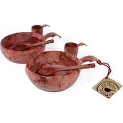 Kupilka Start The Day - Σετ Δώρου, Χρώμα: Κόκκινο (Cranberry)