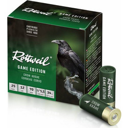 Rottweil Game Edition Becasse Φυσίγγια Διασποράς 12Cal 67.5mm 34gr 25τμχ
