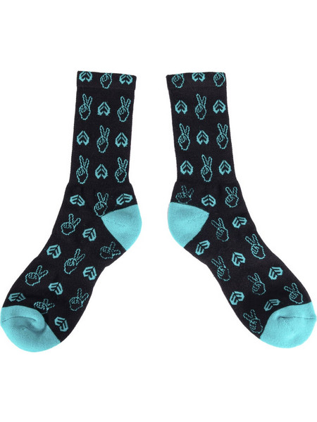 ECLAT PEACE SOCKS BLACK