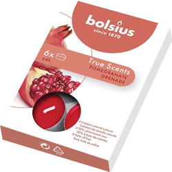 Κερί Ρεσώ Bolsius με άρωμα Pomegranade 6 τεμάχια