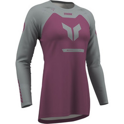 Μπλούζα Γυναικεία THOR Women's Ridemode Menace Jersey Γκρι-Μωβ