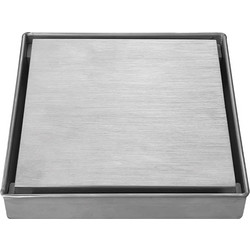 Square Brushed nickel - Σιφώνι δαπέδου
