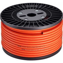 VEVOR Εύκαμπτος Πιεστικός Αεραγωγός 9.53 x 76200mm, Υβριδικός, Αντοχή στις Τσακίσεις, 300 PSI, Πορτοκαλί KQRG1PTKQRGRYH0US001V0