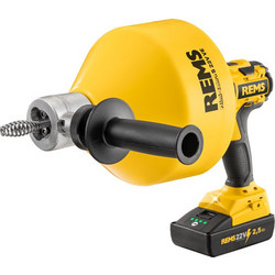 REMS MINI-COBRA S 22 V VE ΕΠΑΝΑΦΟΡΤΙΖΟΜΕΝΗ ΣΥΣΚΕΥΗ ΚΑΘΑΡΙΣΜΟΥ ΣΩΛΗΝΩΝ (1x2.5AH) 170027