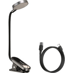 Baseus Mini Φωτάκι LED με Clip Μαύρο