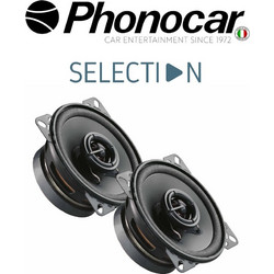 Phonocar 66020 Σετ Ηχεία Αυτοκινήτου 4" 2 Δρόμων 60W RMS