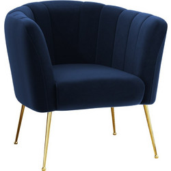 PoliHome Πολυθρόνα Μπλε Giliali 162545719