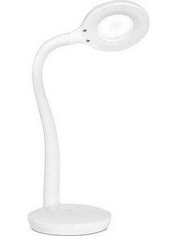 LED Soft Touch Flex PL-0058T-W Φωτιστικό Γραφείου White