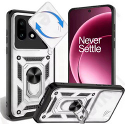 Bodycell Armor Slide Cover Case Θήκη Silver (OnePlus 15)