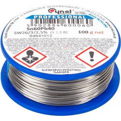 Cynel WG-15100 Κόλληση 1,5mm / 100g Sn60Pb40