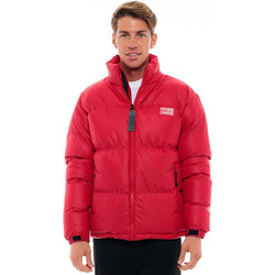 Biston Ανδρικό Μπουφάν Χειμωνιάτικο Puffer Κόκκινο 48-201-027-23