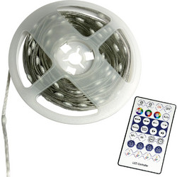 Aca String LED Λαμπάκια USB 5V DC RGB 10m (10MKITRGB)