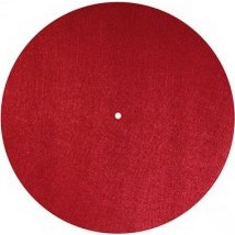 Dynavox Κάλυμμα Ματ Felt Mat for Turntable PM2 Red 207541