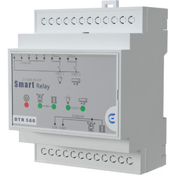 Ρελέ ράγας διαχείρισης φορτίων ETI DTR560 230V AC με διπλή έξοδο 2x16A & xρονοκαθυστέρηση 60s για διαχείριση φωτισμού & κλιματισμού - 01-02-01-00019
