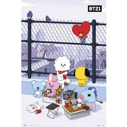Αφίσα 61Χ91,5εκ. BT21 Ταράτσα